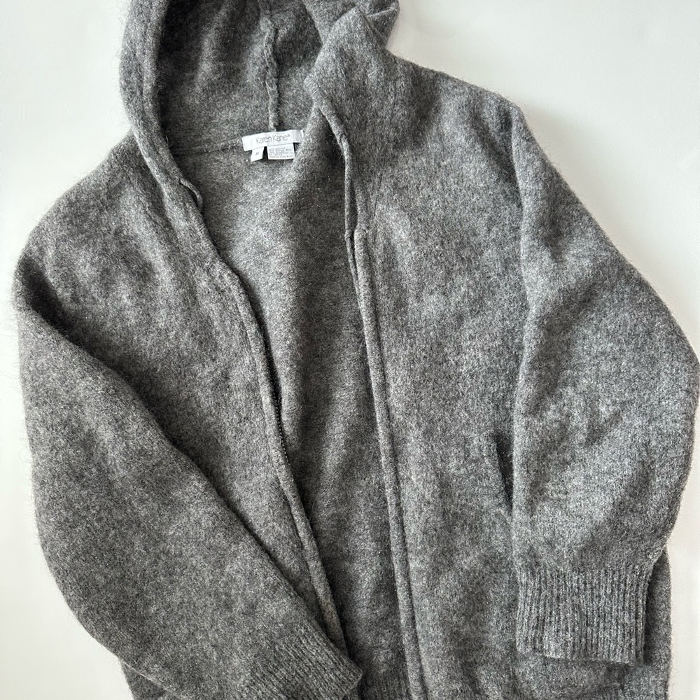 Karen Kane Gray Wool Blend Sweater
